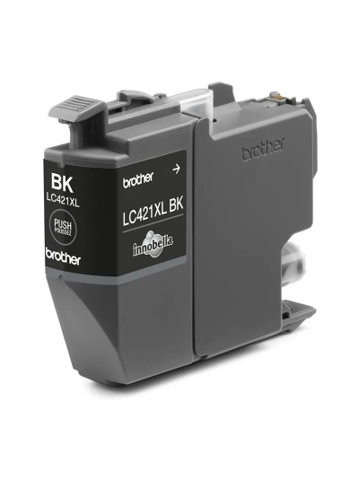 Cartucho tinta brother lc421xlbk negro 500 paginas