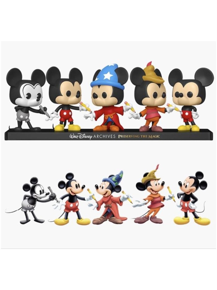Funko pop disney archivos pack premium 5 mickey mouse 51118 Funko pop disney archivos pack premium 5 mickey mouse 51118