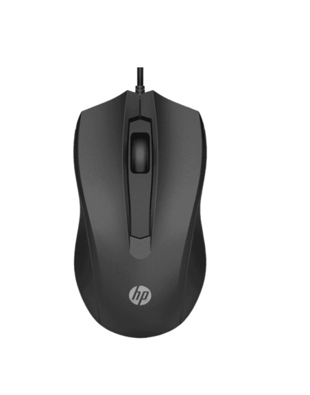 Mouse optico hp 100 usb negro