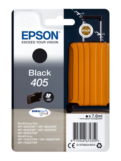 Cartucho tinta epson c13t05g14010 singlepack negro 405 durabrite ultra ink