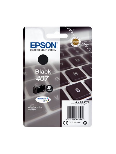 Cartucho tinta epson 407 negro