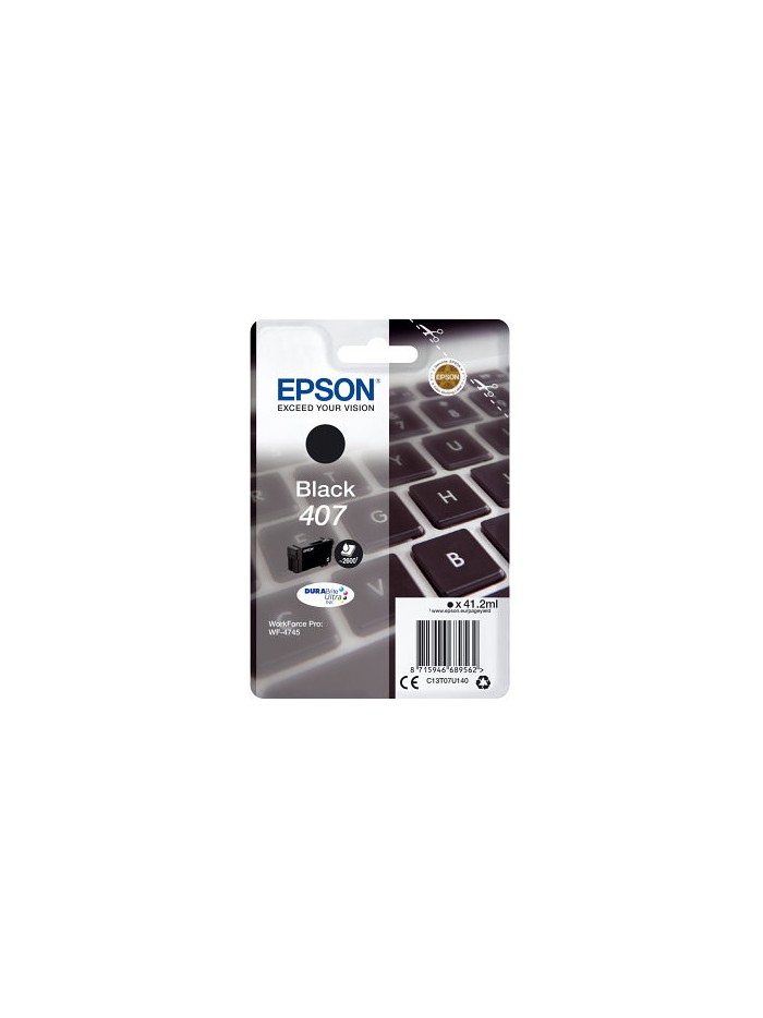 Cartucho tinta epson 407 negro Cartucho tinta epson 407 negro