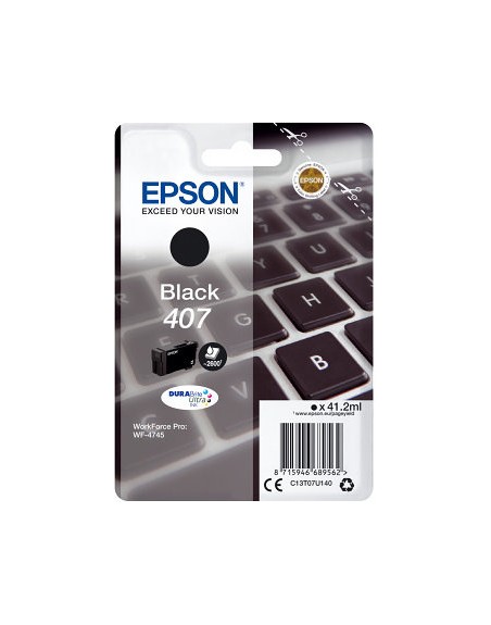 Cartucho tinta epson 407 negro