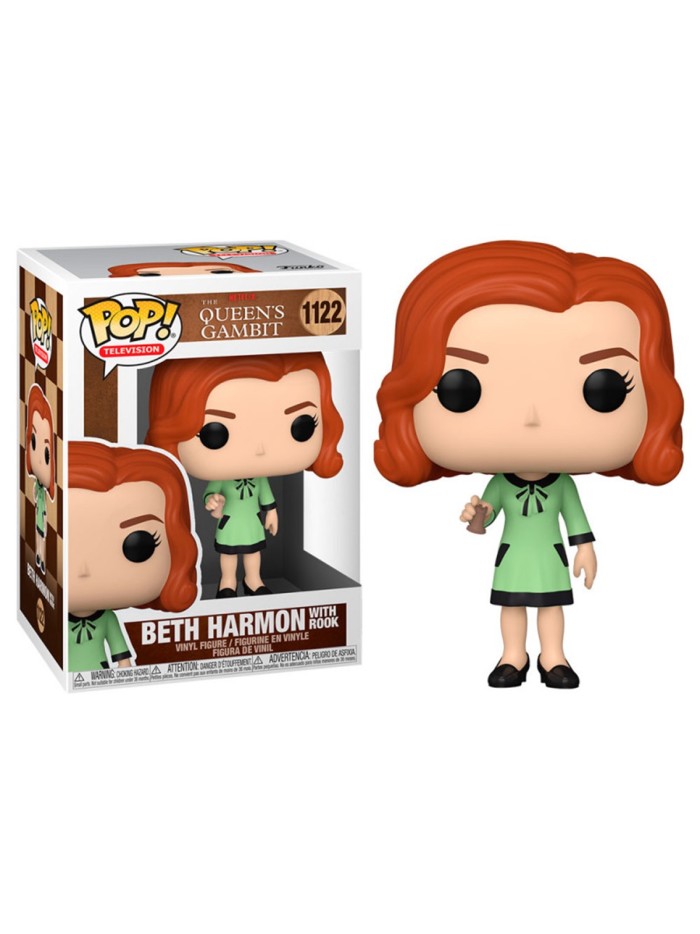 Funko pop series tv gambito de dama queens gambit beth harmon con torre 57689 Funko pop series tv gambito de dama queens gambit beth harmon con torre 57689
