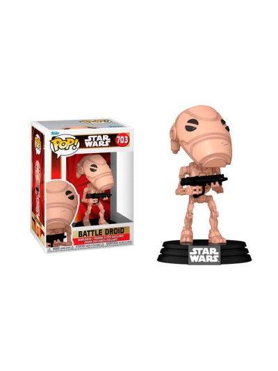 Funko pop star wars the phantom menace androide de batalla 76016