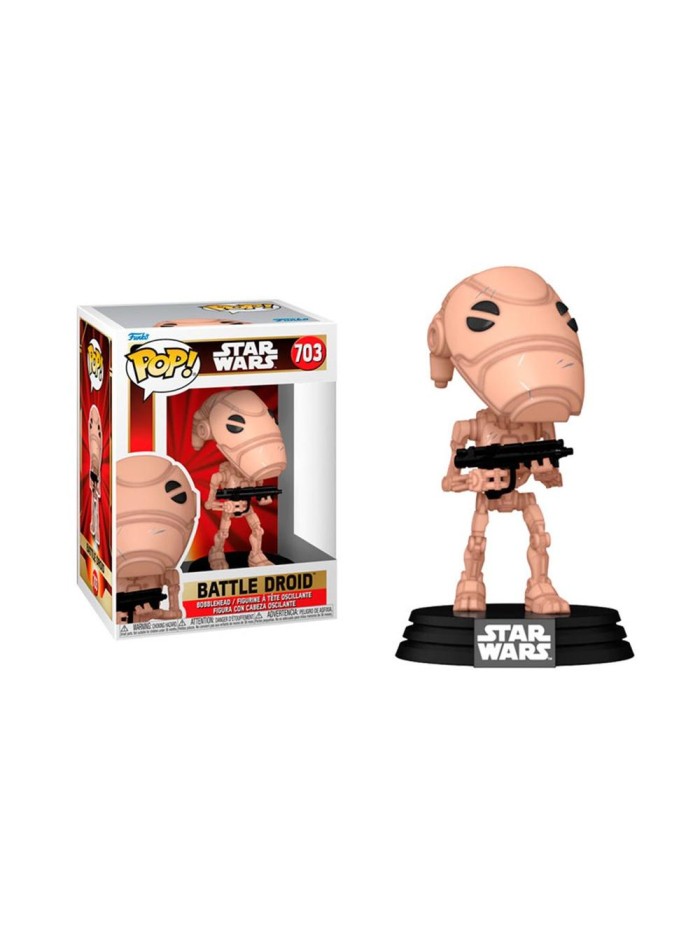 Funko pop star wars the phantom menace androide de batalla 76016 Funko pop star wars the phantom menace androide de batalla 76016