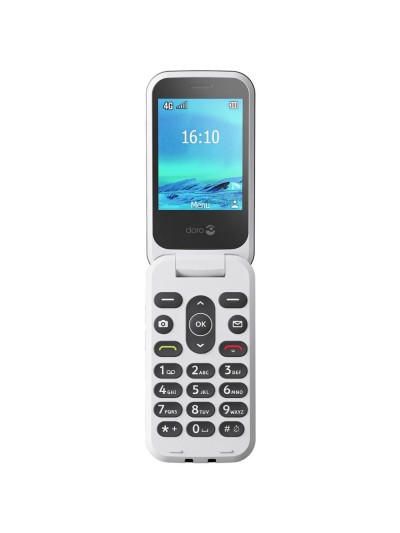 Telefono movil doro 2880 4g blanco y negro