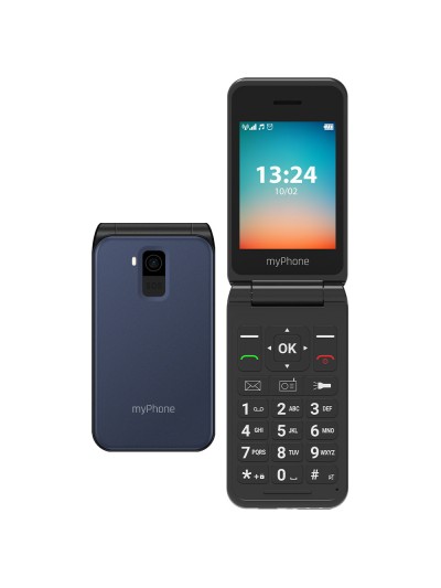 Telefono movil myphone flip 2.8 pulgadas - 4g - navy blue
