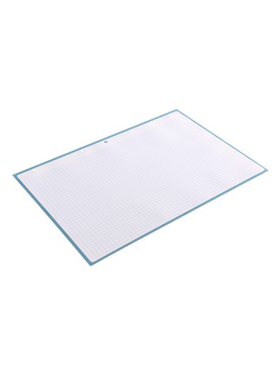 Recambio a4 antartik 80 hojas 90g/m2 cuadro 5mm 4 taladros 1 banda con marco color celeste