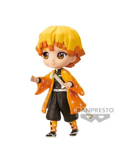 Figura q posket petit kimetsu no yaiba demon slayer zenitsu agatsuma