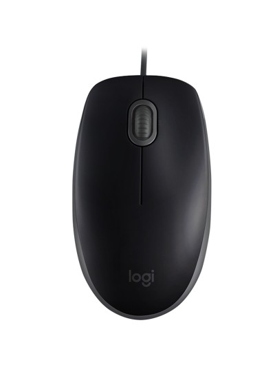 Mouse raton logitech b110 silent optico usb negro