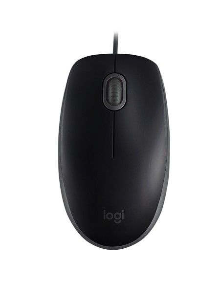 Mouse raton logitech b110 silent optico usb negro