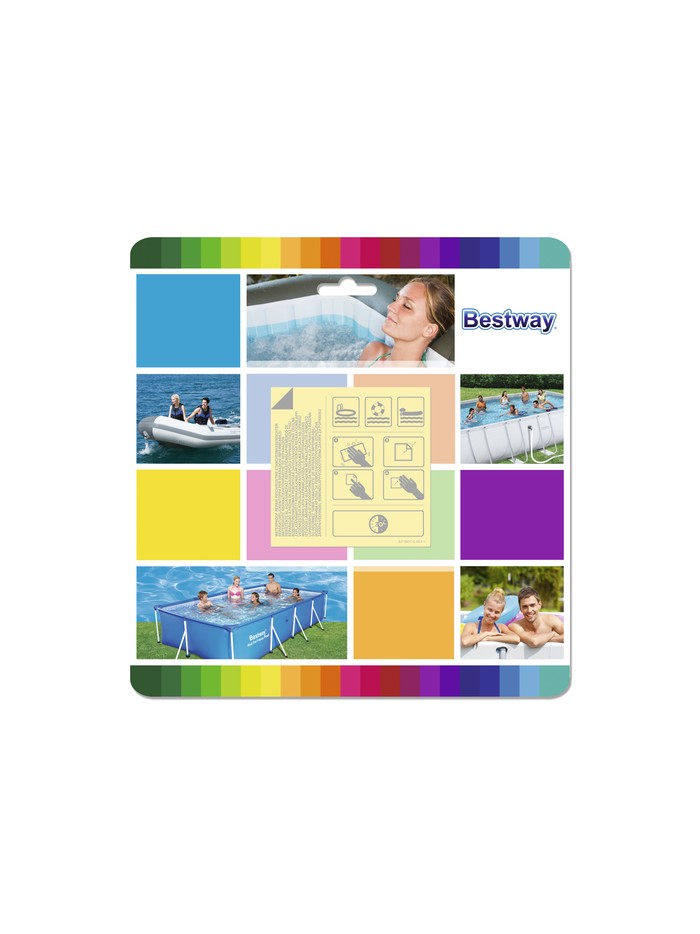 Bestway 62091 - kit de reparación hinchable Bestway 62091 - kit de reparación hinchable