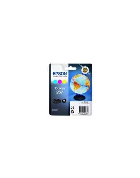 Cartucho tinta epson 267 c13t26704010 color wf - 100w - planeta tierra