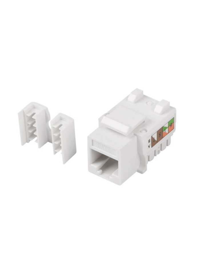 Conector keystone lanberg cat 6 utp rj45 90 grados Conector keystone lanberg cat 6 utp rj45 90 grados
