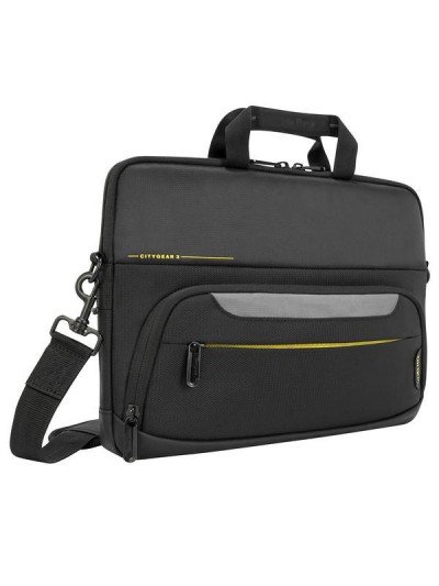 Maletin portatil targus citygear 12 - 14 pulgadas pulgadas slim negro