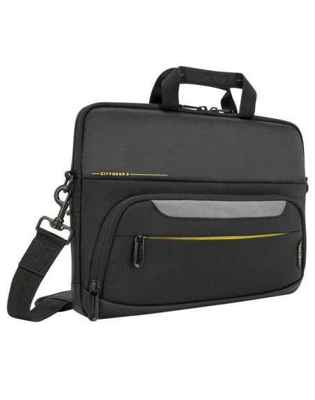 Maletin portatil targus citygear 12 - 14 pulgadas pulgadas slim negro