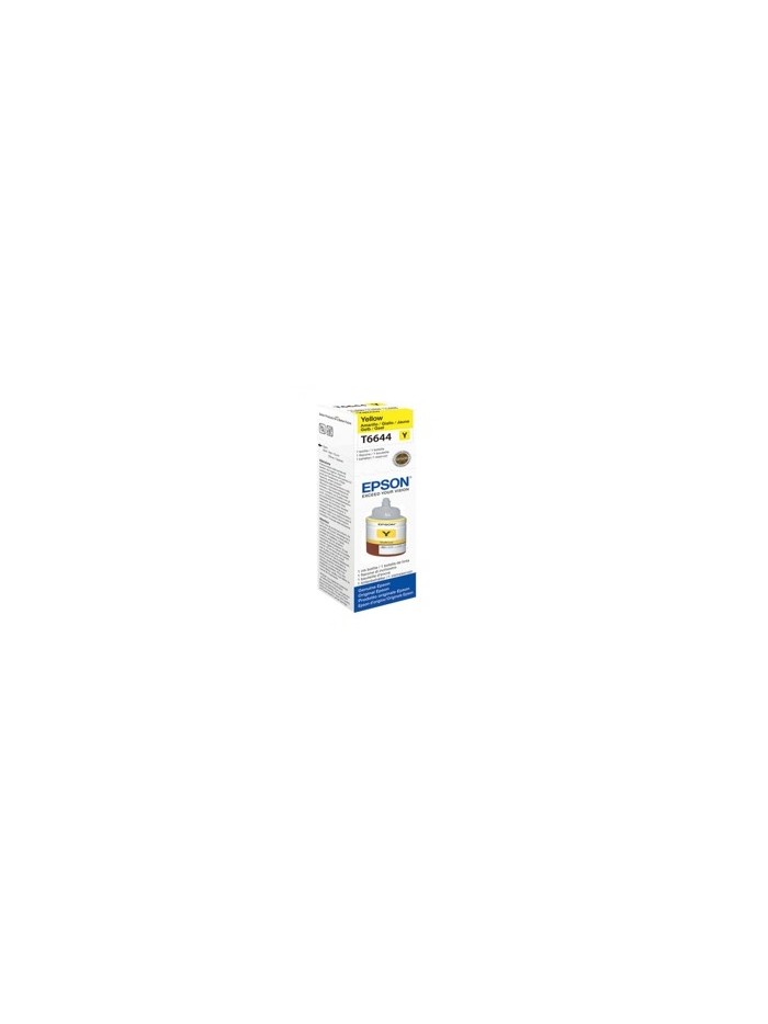 Cartucho ecotank epson 664 t664440 amarillo 70ml l355 - l555 Cartucho ecotank epson 664 t664440 amarillo 70ml l355 - l555