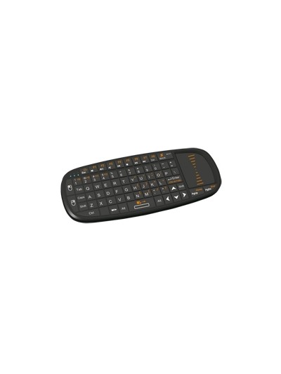 Mini teclado bluetooth con touchpad y puntero láser