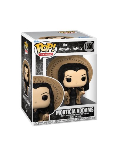 Funko pop deluxe the addams family morticia addams in chair