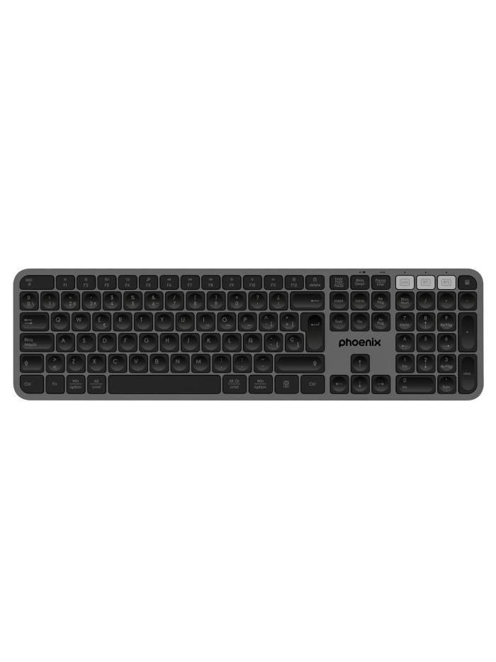 Teclado inalámbrico multidispositivo phoenix k300 blueooth dual y 2.4ghz Teclado inalámbrico multidispositivo phoenix k300 blueooth dual y 2.4ghz