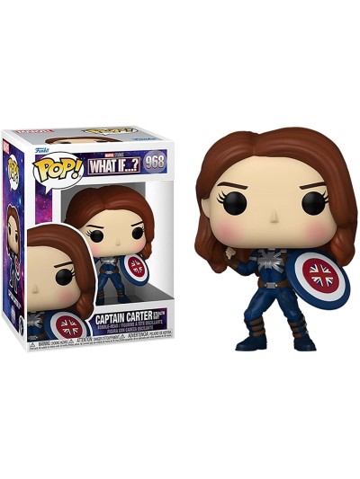 Funko pop marvel what if capitana carter stealth suit 58653