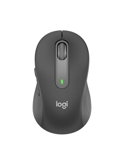 Mouse raton logitech m650 mediano optico wireless inalambrico grafito