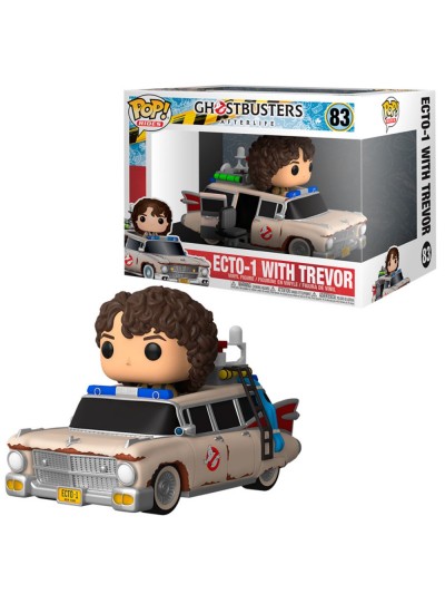 Funko pop ride super deluxe cine cazafantasmas afterlife ecto 1 con trevos 47679