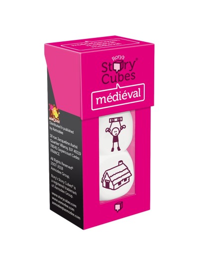 Juego de mesa story cubes medieval pegi 8