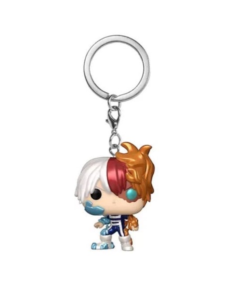 Llavero funko pop keychain my hero academia shoto todoroki efecto metalico 48829