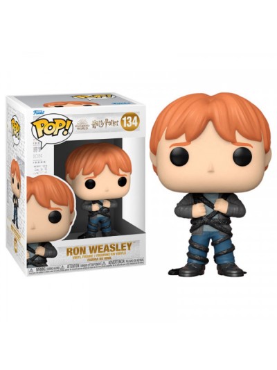 Funko pop harry potter ron weasley trampa planta piedra filosofal