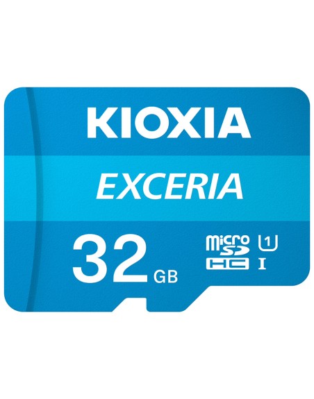 Tarjeta micro sd kioxia 32gb exceria uhs - i c10 r100 con adaptador