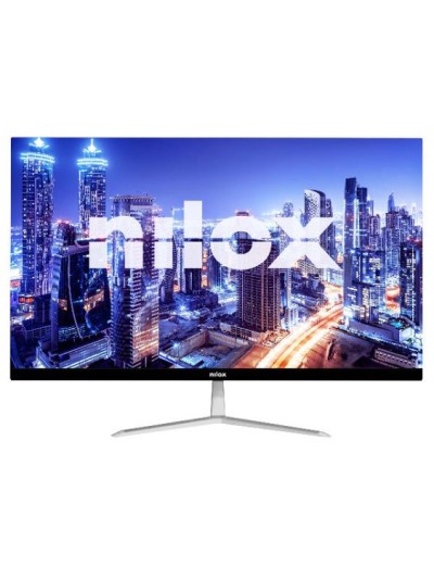 Monitor nilox nxm24fhd01 23.8 pulgadas led fhd hdmi vga negro plata