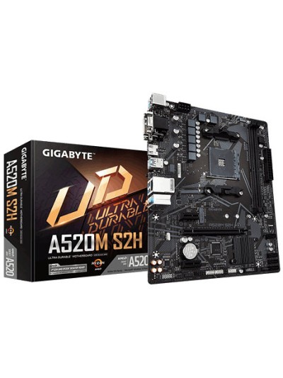 Placa base gigabyte am4 a520m s2h