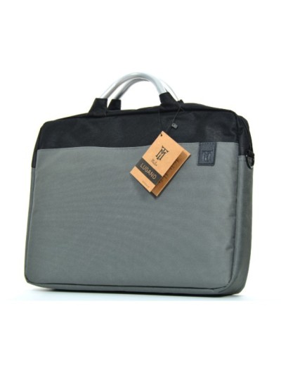 Maletin maillon business lugano 16 pulgadas gris