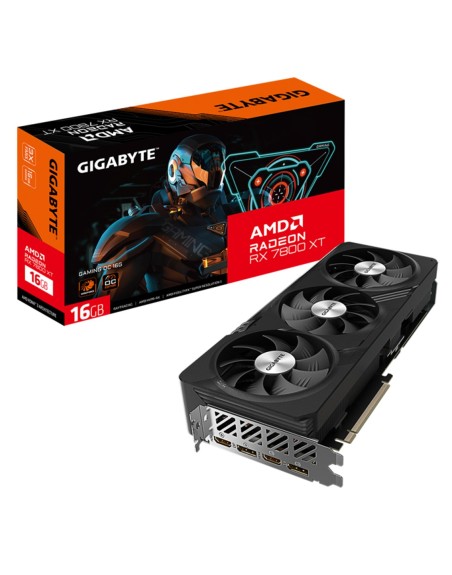 Tarjeta grafica gigabyte radeon rx7800xt gaming oc 16gb gddr6