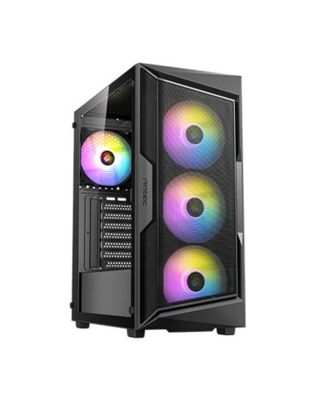 Caja ordenador gaming antex ax61 micro atx argb cristal templado negro