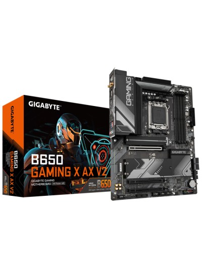 Placa base gigabyte b650 gaming x ax v2 am5 atx 4xddr5