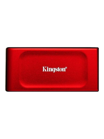 Disco duro externo solido ssd kingston xs1000 portable 1tb usb tipo c rojo