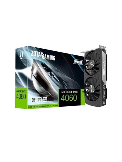 Tarjeta grafica zotac rtx 4060 8gb twin edge gddr6