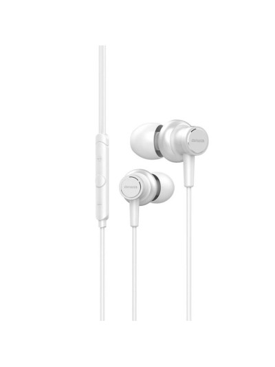 Auriculares aiwa estm - 500wt jack 3.5mm blanco