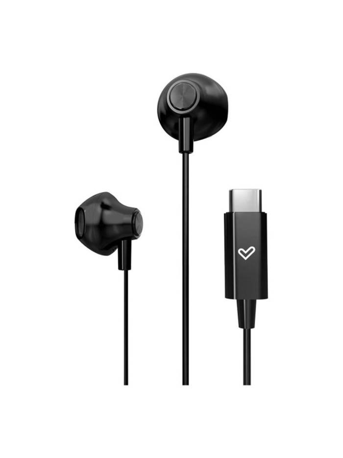 Auriculares energy sistem easypods usb tipo c negro Auriculares energy sistem easypods usb tipo c negro