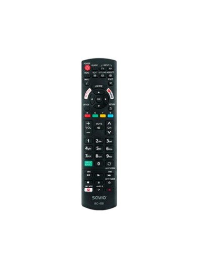 Mando tv savio rc - 06 compatible panasonic smart tv
