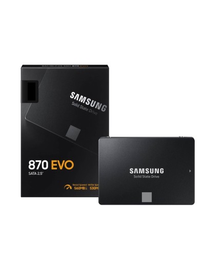 Disco duro interno solido ssd samsung mz - 77e2t0b - eu - 870 evo - 2tb - 2.5