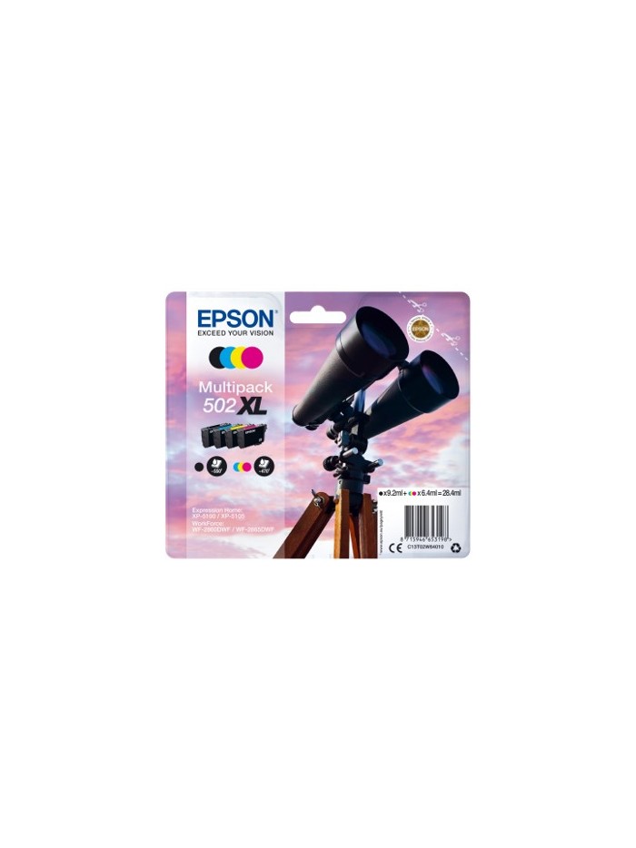 Multipack tinta epson 502xl negro cian magenta amarillo ink Multipack tinta epson 502xl negro cian magenta amarillo ink