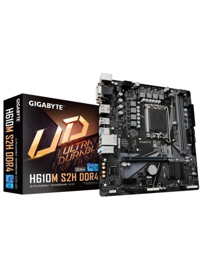 Placa base gigabyte h610m s2h v3 ddr4 matx 2xddr4