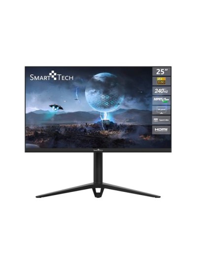 Monitor gaming led 24 pulgadas smart tech 245g01fvf fhd 240hz - 1ms