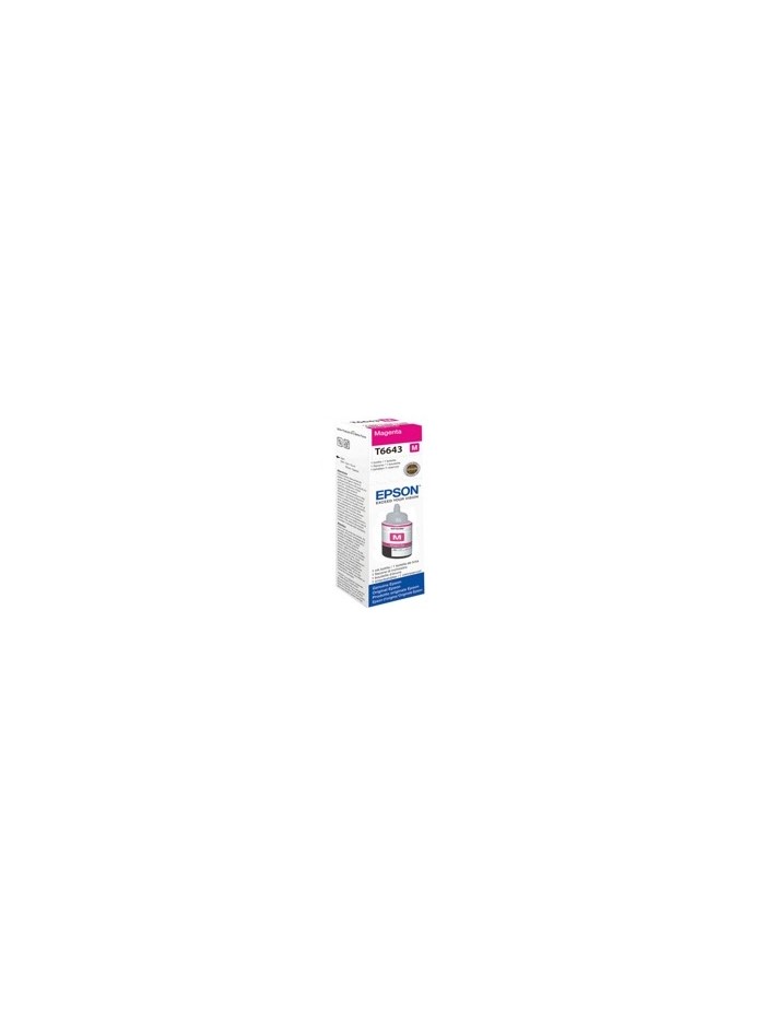 Cartucho ecotank epson 664 t664340 magenta 70ml l355 - l555 Cartucho ecotank epson 664 t664340 magenta 70ml l355 - l555