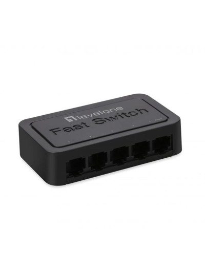 Switch sobremesa level one 5 puertos fast ethernet 10 - 100