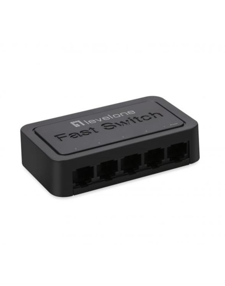 Switch sobremesa level one 5 puertos fast ethernet 10 - 100